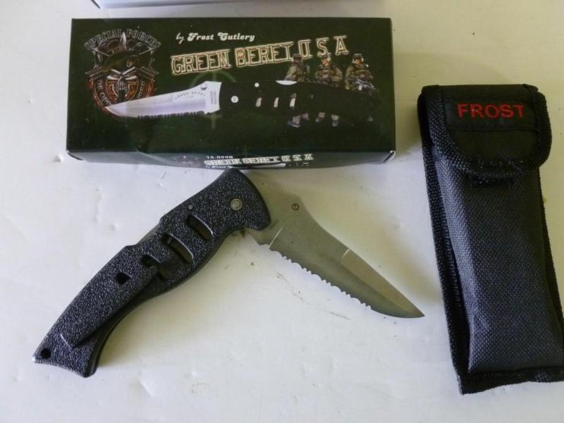 Frost Cutlery Green Beret 4.5&quot...