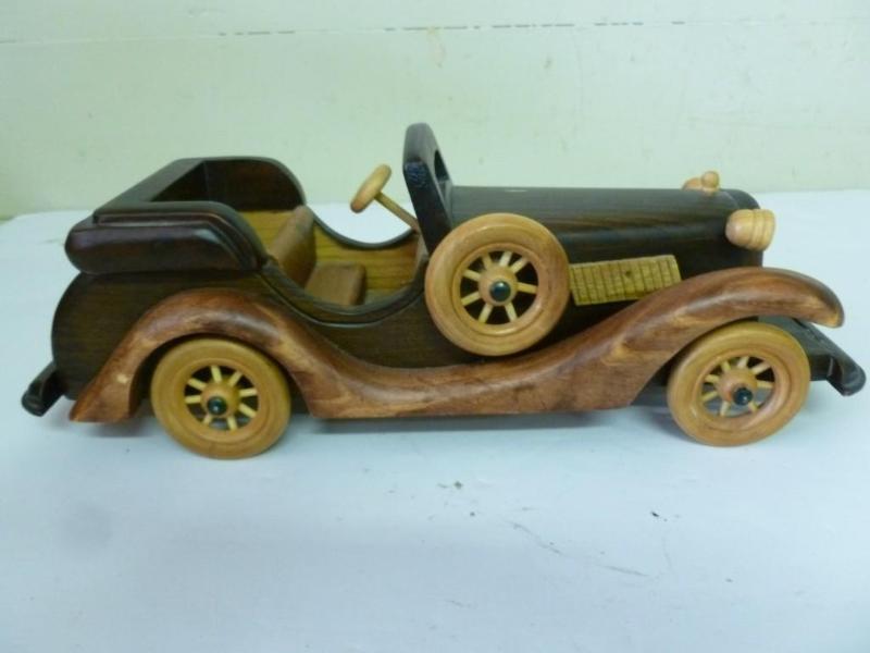 Beautiful custom made wooden car th...