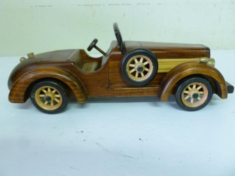 Beautiful custom made wooden car th...