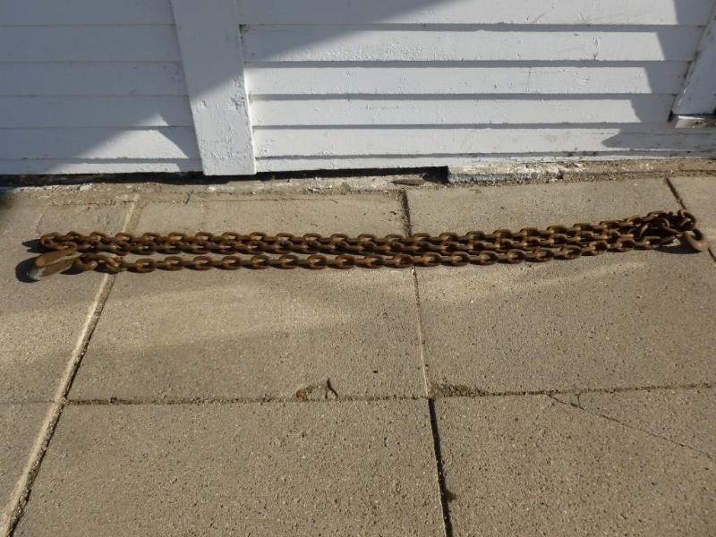 Heavy duty 20 foot log chain with h...