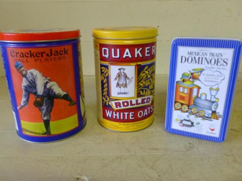 This lot consists of three metal pr...