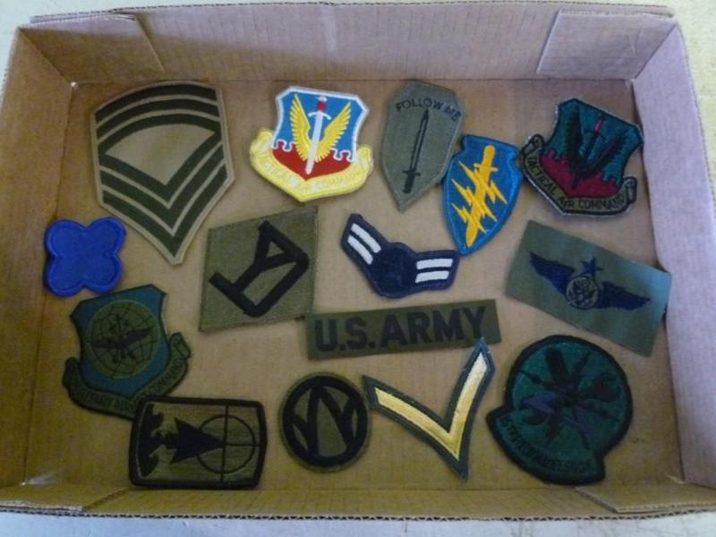 Large lot of fifteen military type ...