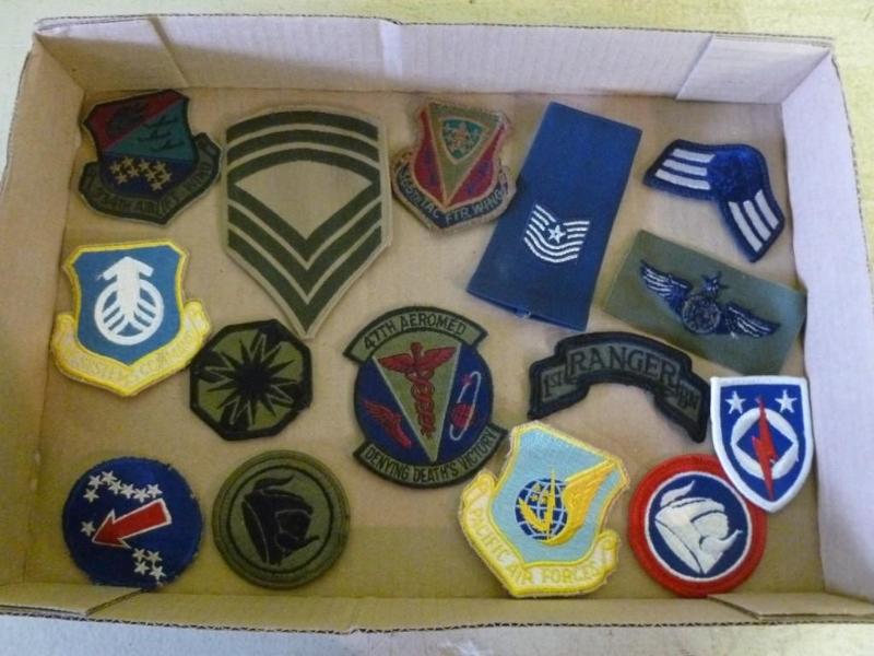Large lot of fifteen military type ...
