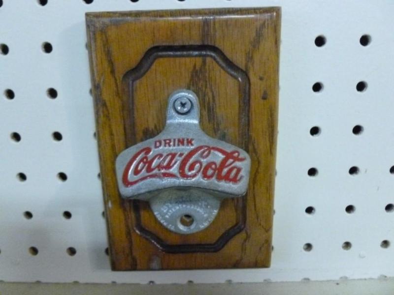 Drink Coca-Cola cast metal bottle o...