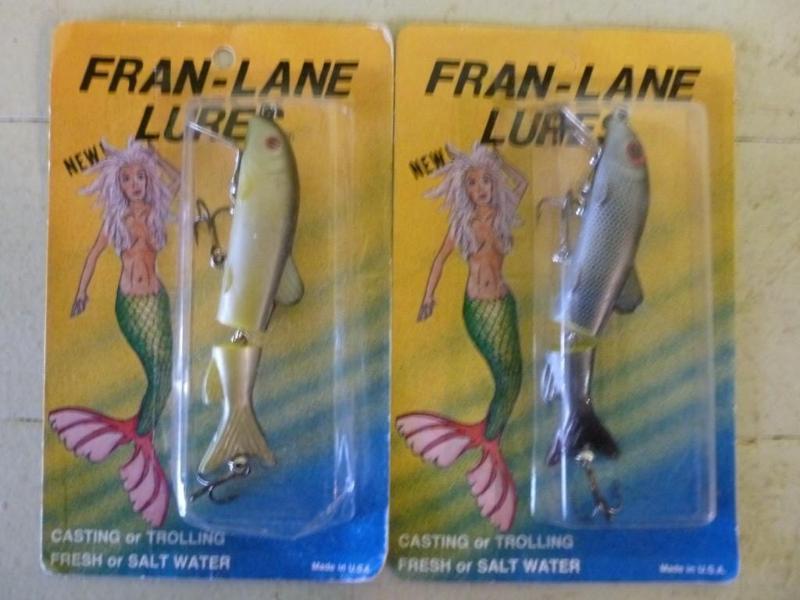Lot of two Fran-Lane crank fishing ...