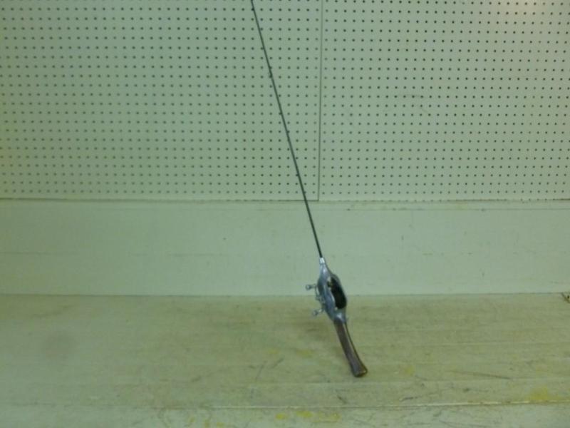 Vintage steel rod and reel fishing ...