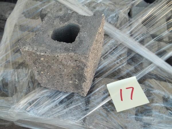 lot 17 image: 71 PCS CHARCOAL NOVA BRIK OLD STYLE...