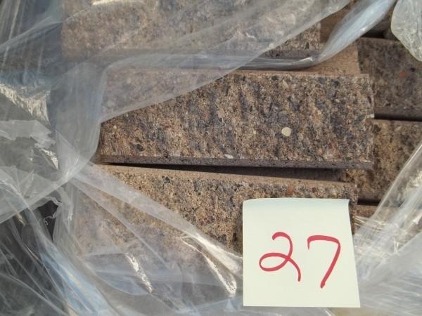 lot 27 image: 173 PCS NOVA BRIK BROWN BLEND, Pall...