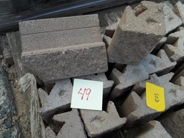 lot 49 image: 1 PC NOVA BRIK WALNUT, 61 PCS NEW G...