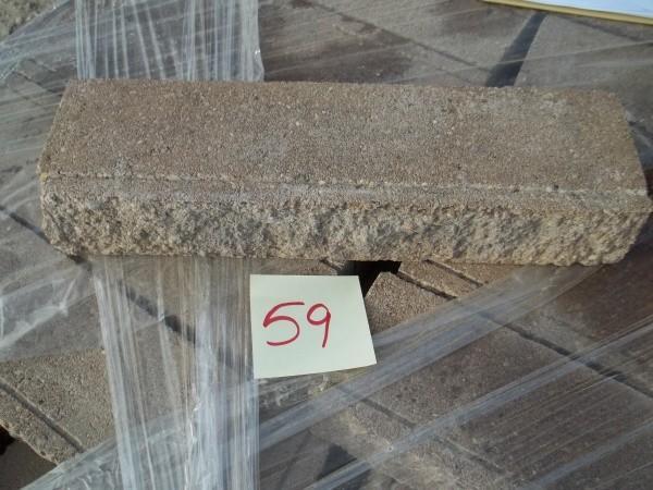 lot 59 image: 67 PCS NOVA BRIK BROWN BLEND WINDOW...
