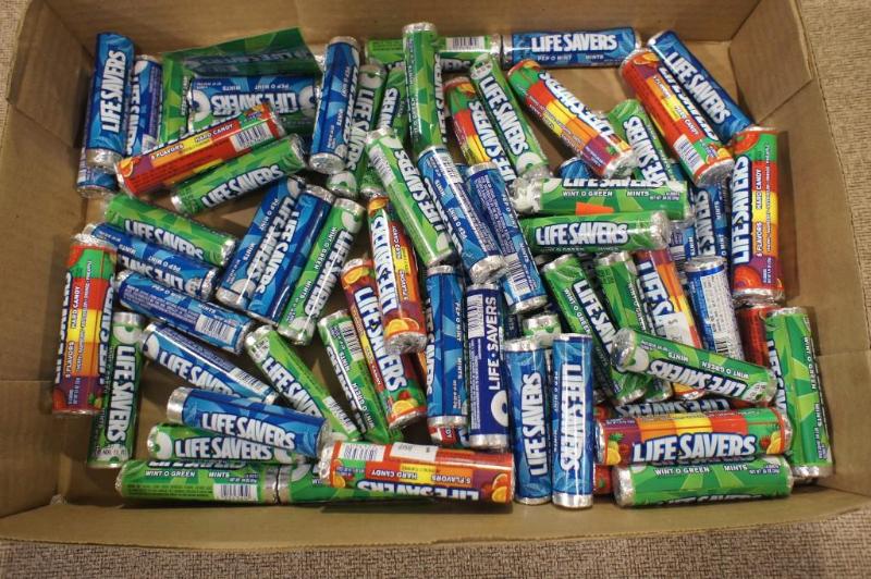 lot 35 image: Life Savers hard candy. Approx. 55 ...