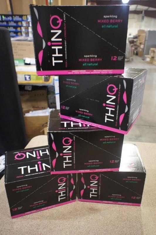 lot 41 image: 5 cases of ThinQ Energy drink. 12-1...
