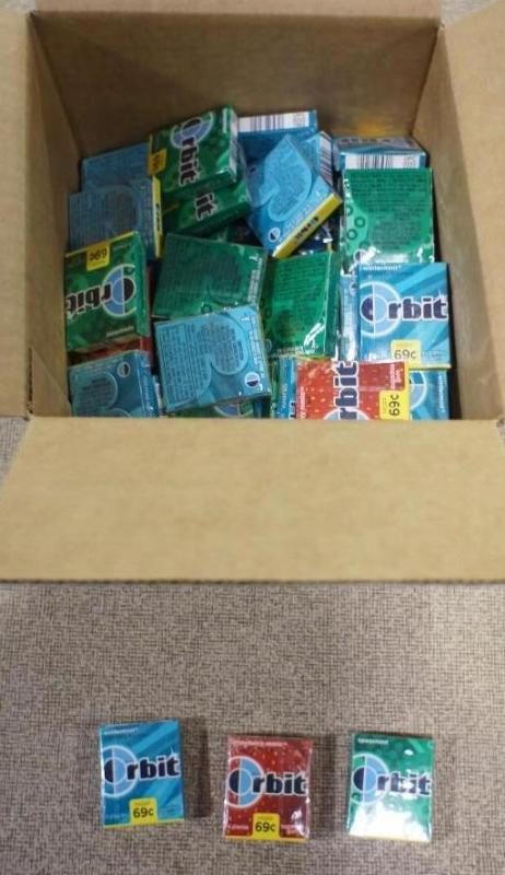 lot 5 image: Orbit Gum 6 pc. packs. Various flav...