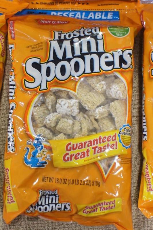 lot 51 image: Frosted Mini-Spooners 18 oz bags. A...