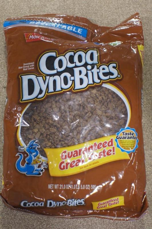 lot 53 image: Cocoa Dyno-Bites 21 oz bags. Approx...