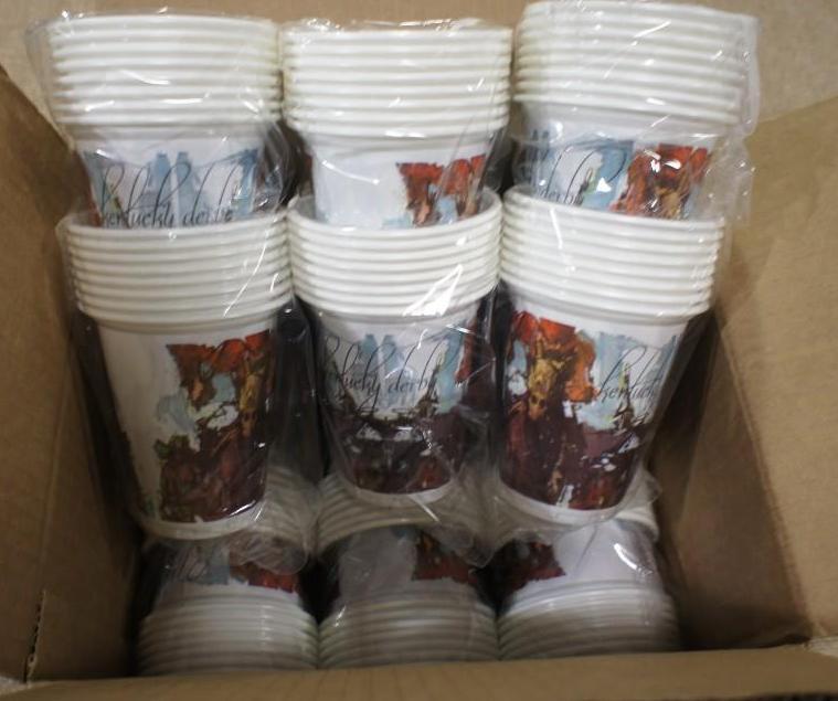 lot 73 image: 16 oz. Kentucky Derby plastic cups ...