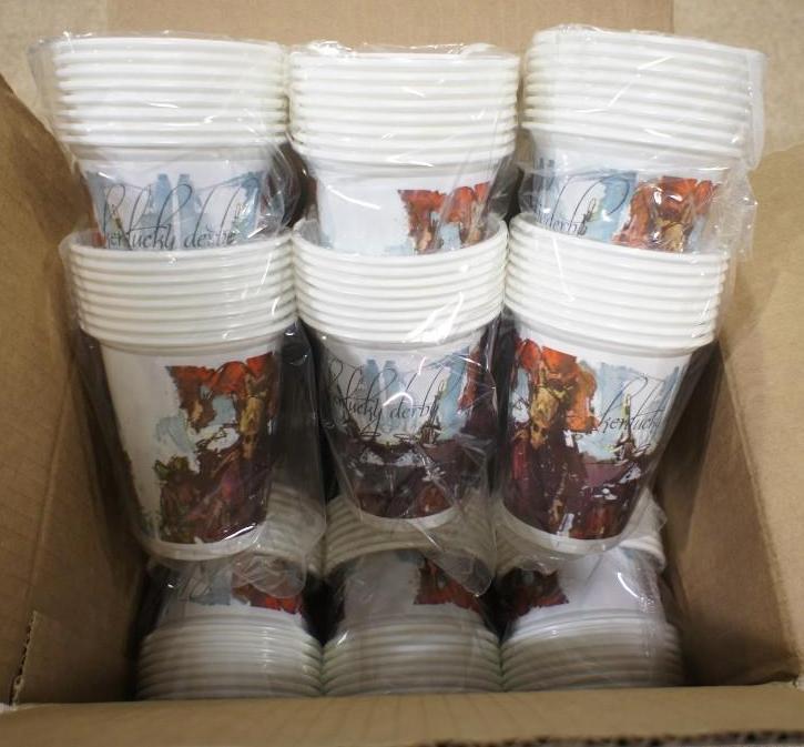lot 75 image: 16 oz. Kentucky Derby plastic cups ...