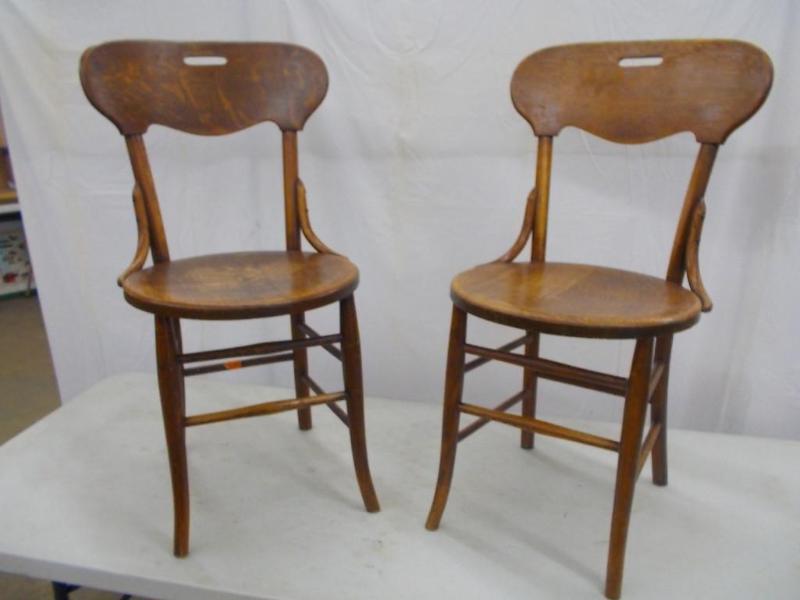Quarter sawn oak, parlor style chai...