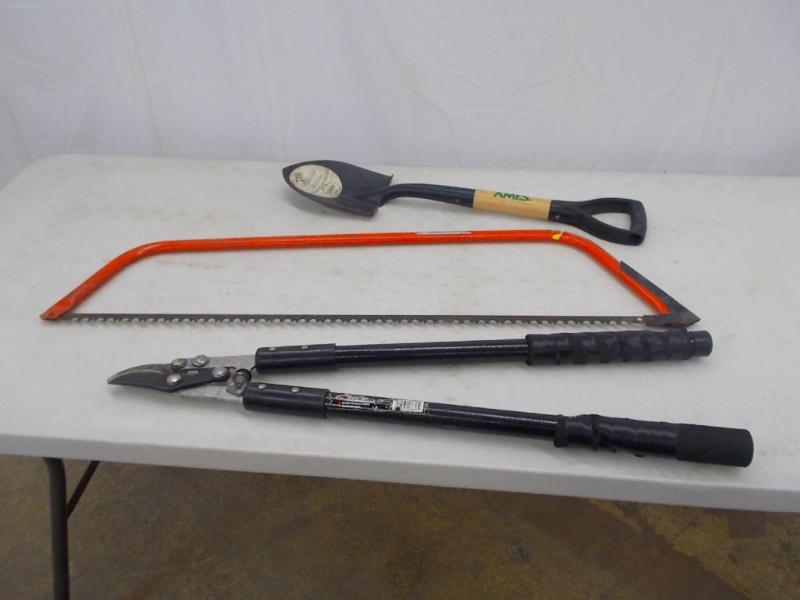 A 36&quot bow saw, a Fiskars 1-12...