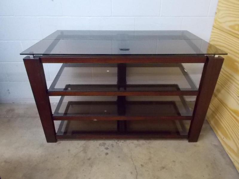 Contemporary media shelving system....
