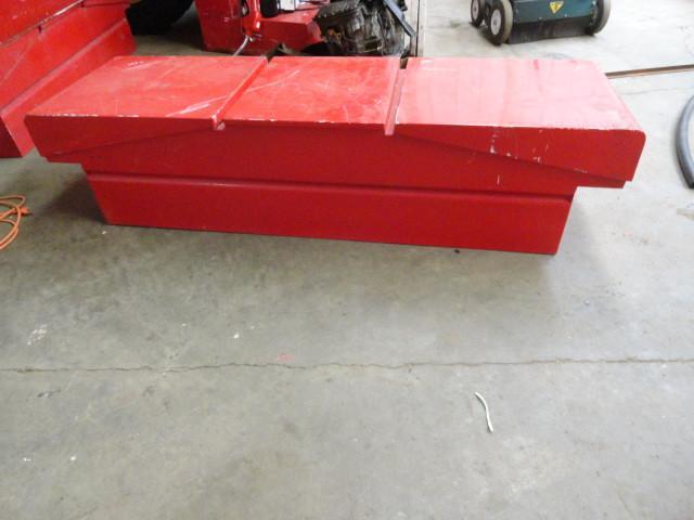 lot 18 image: Steel truck tool box. For full size...