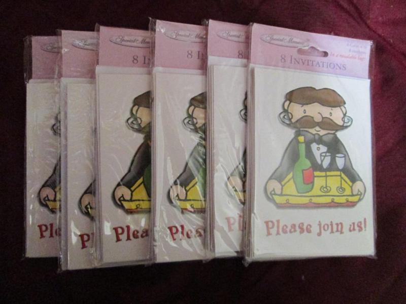 Lot of 6 packages of generic invita...