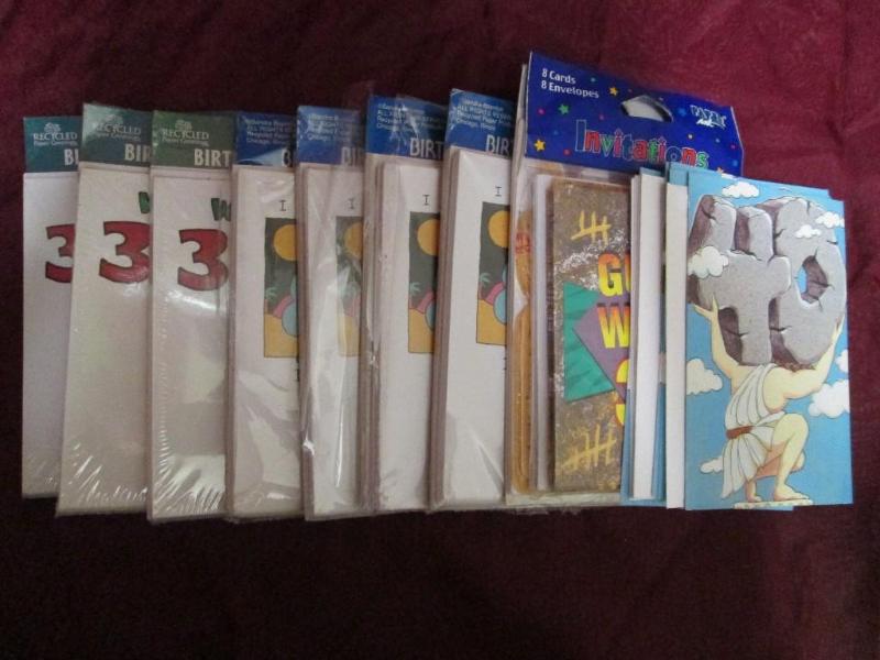 Lot of 10 packages of assorted adul...