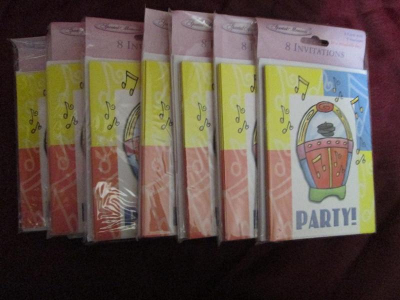 Lot of 8 packages of generic invita...