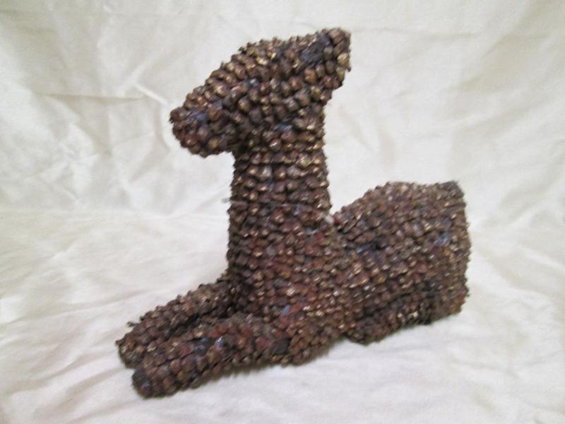 Deer silhouette decoration. New...