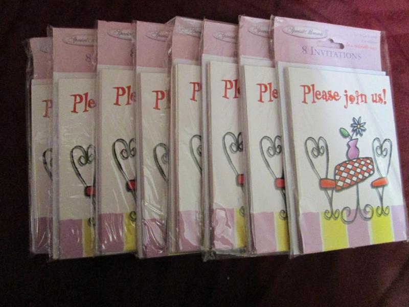 Lot of 8 packages of generic invita...