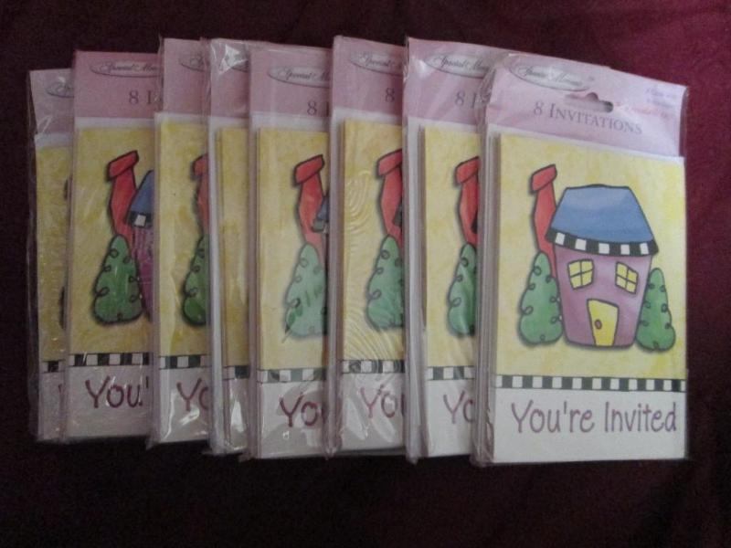 Lot of 8 packages of generic invita...