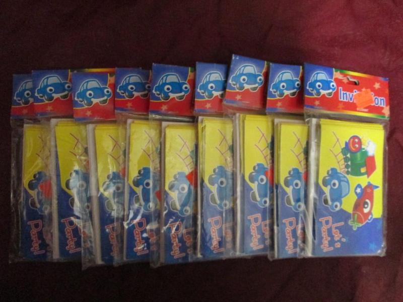 Lot of 10 packages of childrens pa...