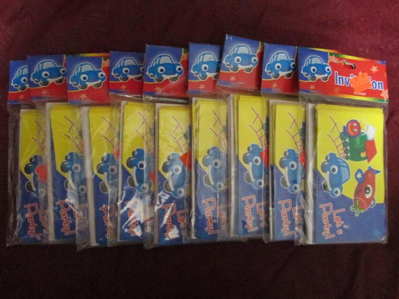 Lot of 10 packages of childrens pa...