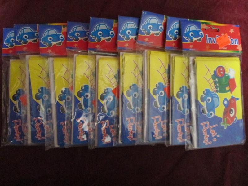 Lot of 10 packages of childrens pa...