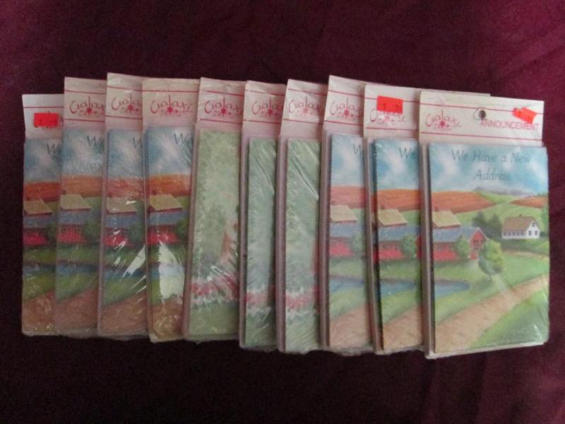 Lot of 10 packages of New Address...