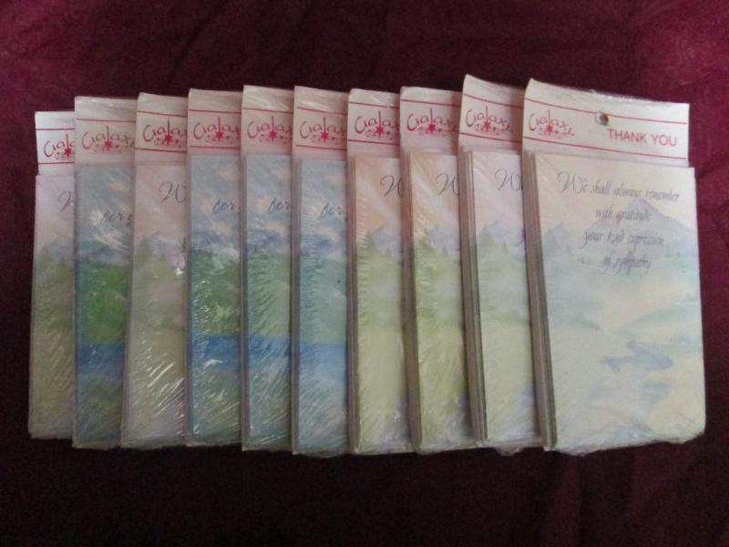 Lot of 10 packages of Sympathy Tha...