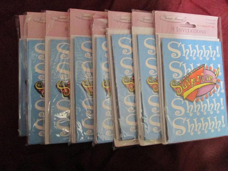 Lot of 8 packages of generic invita...