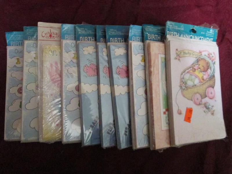Lot of 10 assorted packages of birt...