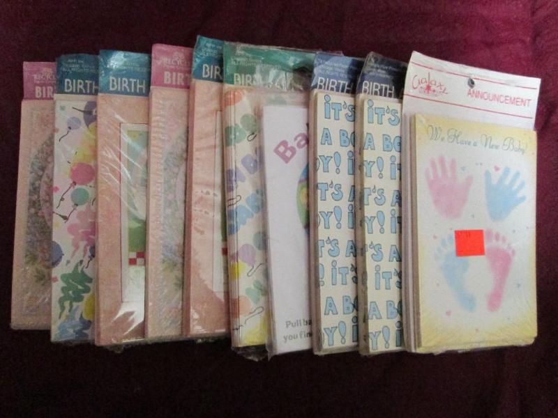 Lot of 10 assorted packages of birt...