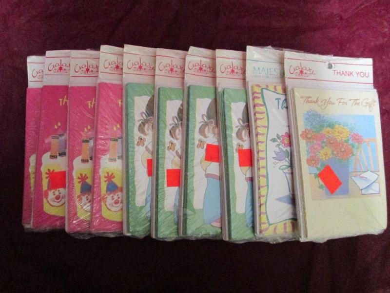 Lot of 10 packages of assorted than...