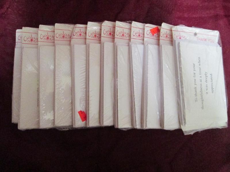 Lot of 12 packages of expressions o...