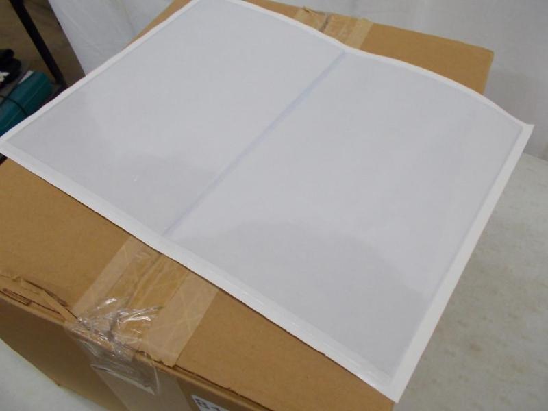A box of 590, adhesive backed, clea...