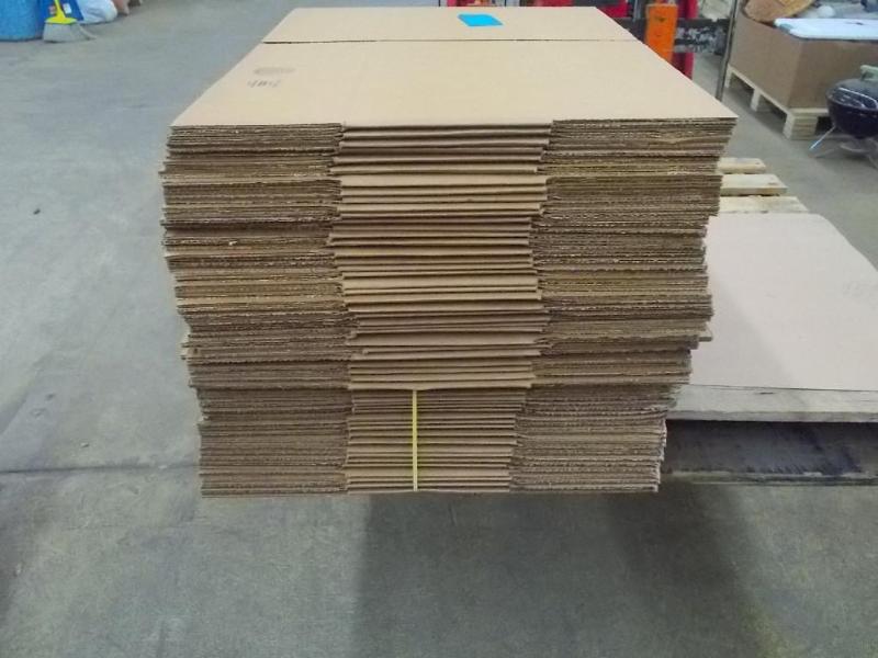 A bundle of 55 U-Line cardboard bro...