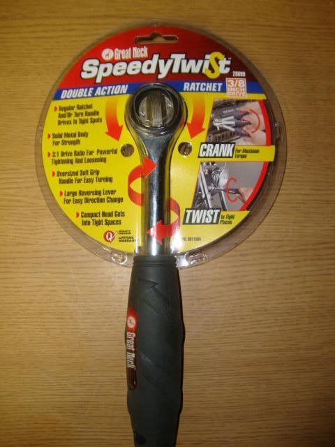 Speedy Twist 38 Ratchet, twisting ...