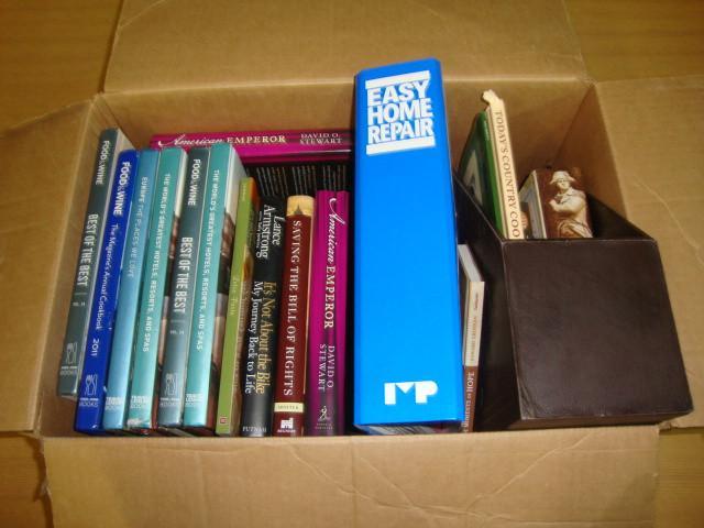 Box of Hard Cover Books...
