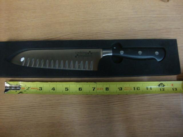 Cooking Pleasures Stainless Santoku...