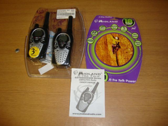 Midland GTX-600 Walkie Talkies, unt...