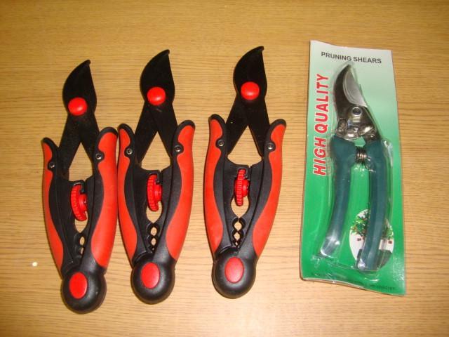 Bypass Pruning Shears, Lot of 4...