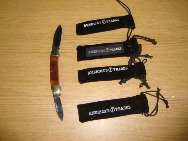 Lot of 4 Americas Trades Pocket Kn...