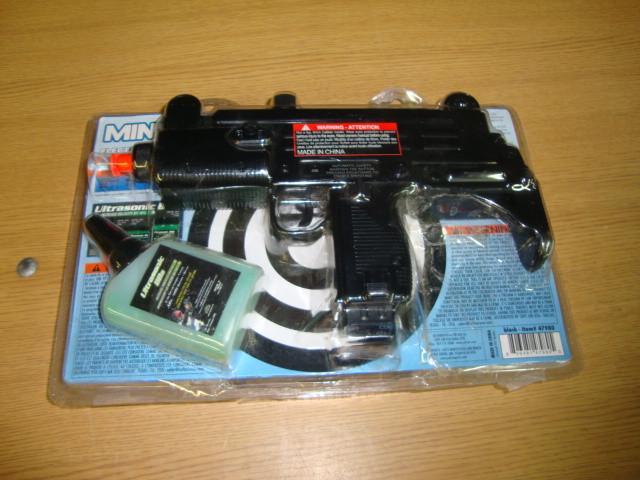 Air Soft Mini Uzi, tag says does no...